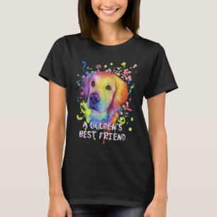 Camiseta Um Melhor Amigo do Golden Motivacional Citação Gol