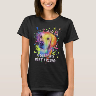 Camiseta Um Melhor Amigo do Golden Motivacional Citação Gol