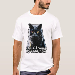 Camiseta Um meme engraçado de gato ranzinza para donos de g
