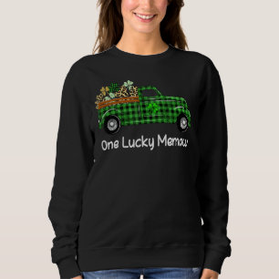 Camiseta Um Memória Sortuda Xadrez Verde Shamrocks Rua