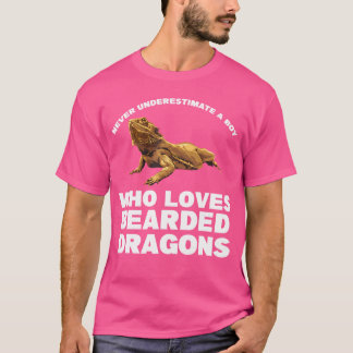 Camiseta Um Menino Que Adora Dragões Carnados