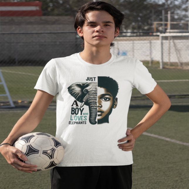 Camiseta Um Menino Que Adora Une (Criador carregado)