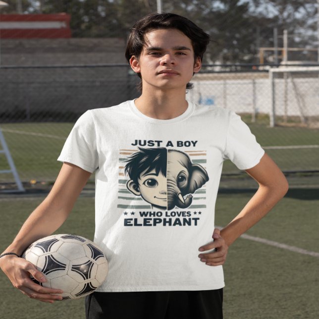 Camiseta Um Menino Que Adora Une (Criador carregado)