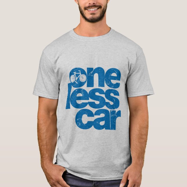 Camiseta Um menos carro (Frente)