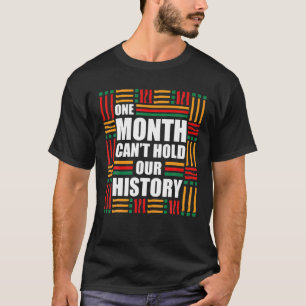 Camiseta Um Mês Não Consegue Manter Nossa História - His