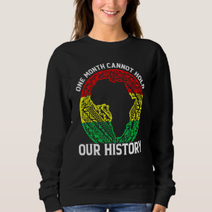 Camiseta Um Mês Não Consegue Manter Nossa História Pan-Afri