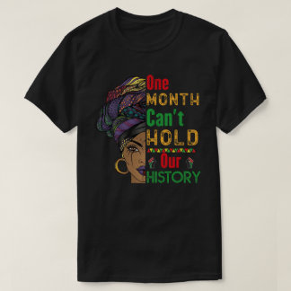 Camiseta Um Mês não pode manter nossa história