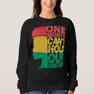 Camiseta Um mês não pode manter nossa história Roupa africa