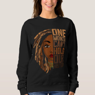 Camiseta Um mês não pode manter nossa história Roupa africa