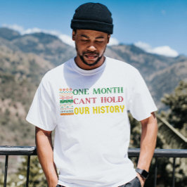 Camiseta Um mês não pode segurar nossa história, orgulho ne