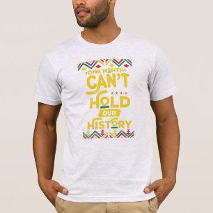 Camiseta Um Mês Não Pode Segurar Nossa História Orgulho Neg