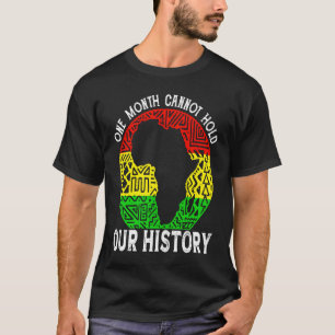 Camiseta Um Mês Sem História Kente Black Africa Ame