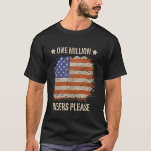 Camiseta Um Milhão De Cervejas Por Favor Meme 2024 Eleições