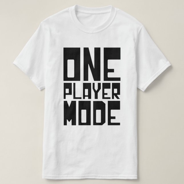 CAMISETA UM MODO PLAYER (Frente do Design)