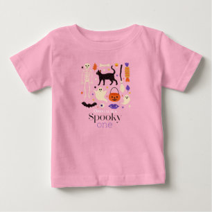 Camiseta Um Motivo de Halloween Assustador para o 1º Aniver