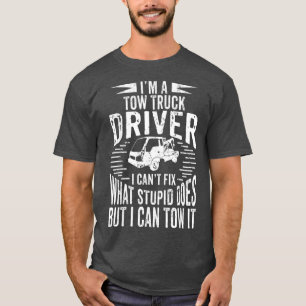Camiseta Um Motorista De Dois Caminhões Pode Pressioná-Lo P