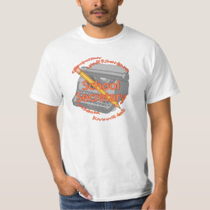 Camiseta Um Motto Secretário da Escola