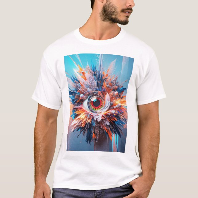 Camiseta Um Mundo De Maravilha Começa Com Visão (Frente)