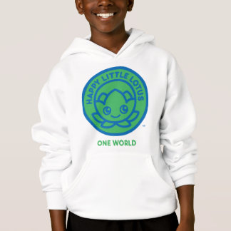 Camiseta UM MUNDO Hoodie, Feliz Lotus, HLL_03