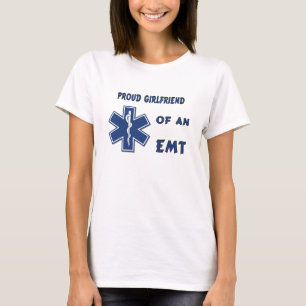 Camiseta Um namorada orgulhoso de EMT