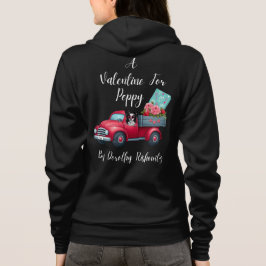 Camiseta Um Namorados para a Peppy Ladies Hoodie