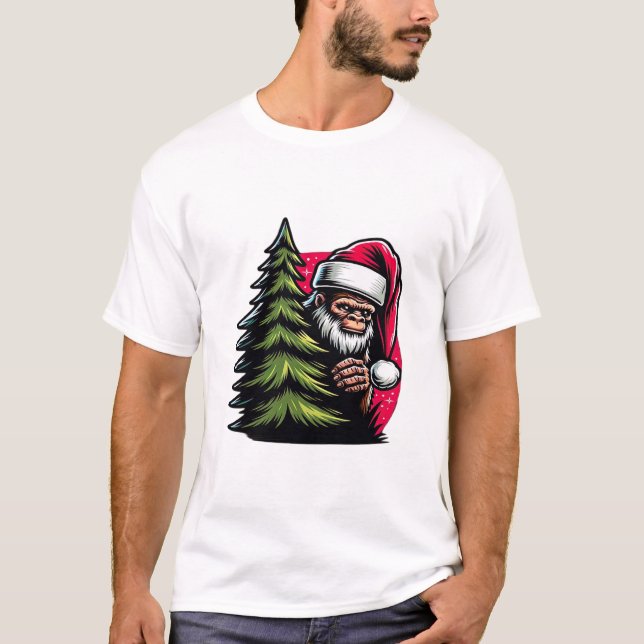 Camiseta Um Natal de "Peek A Boo" (Frente)