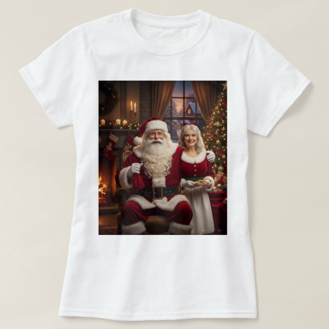 Camiseta Um Natal Feliz (Frente do Design)