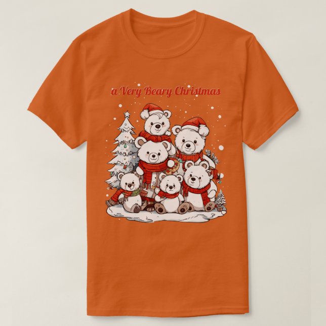 Camiseta um natal muito bárbaro (Frente do Design)
