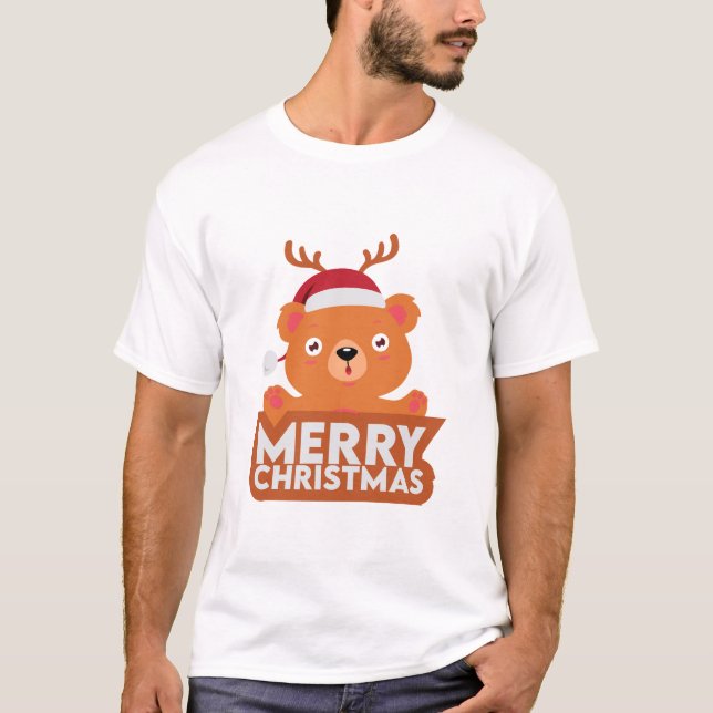 Camiseta Um Natal Muito Feliz (Frente)