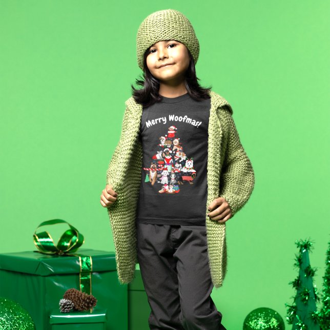 Camiseta Um Natal muito Feliz para cães (Criador carregado)