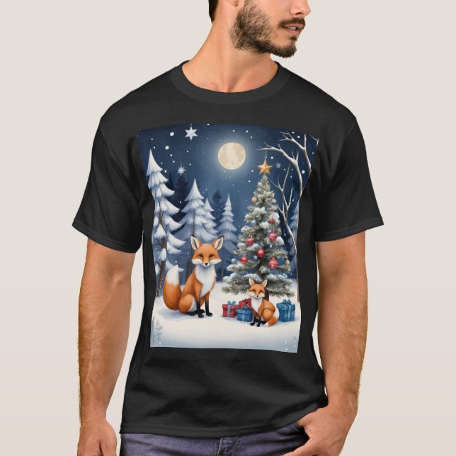 Camiseta Um Natal Muito Foxy (Frente)