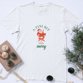 Camiseta Um Natalzinho Alegre Papai Noel