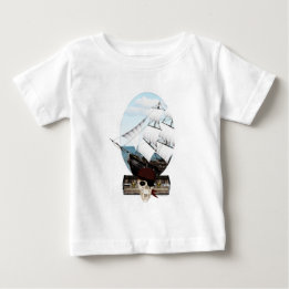 Camiseta Um navio pirata
