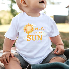 Camiseta Um no Sol Aniversariante de 1 Ano