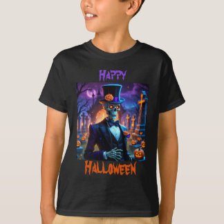 Camiseta Um noivo de Halloween