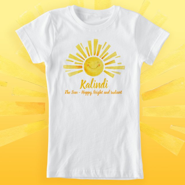 Camiseta Um nome brilhante, bonito, que significa Kalindi,  (Criador carregado)