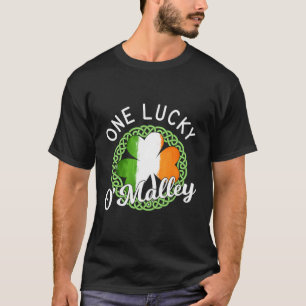 Camiseta Um Nome Da Família Irlandesa Lucky O'Malley