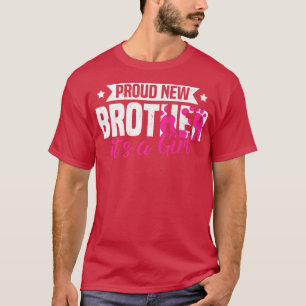 Camiseta Um Novo Irmão Engraçado, é um Sexo de Menina R