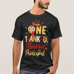Camiseta Um Obrigado de outono de outono do Diretor do Assi