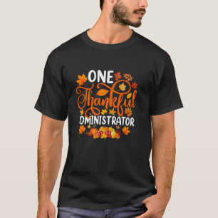 Camiseta Um Obrigado de outono de outono engraçado para o a