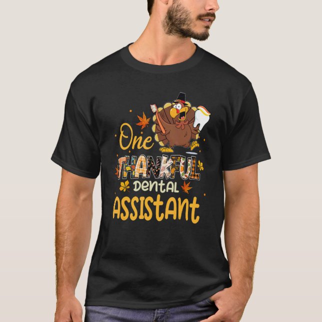 Camiseta Um Obrigado de Peregrinação à Turquia, Assistente  (Frente)