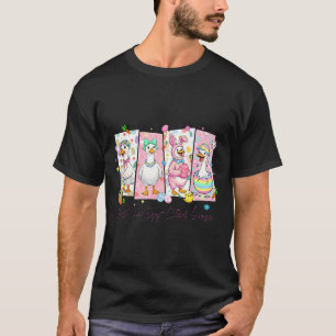 Camiseta Um ovo citado ganso engraçado para crianças menina