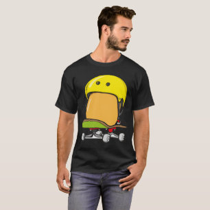 Camiseta Um ovo fazendo skate