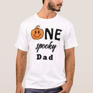 Camiseta Um Pai Assustador no Halloween para Família