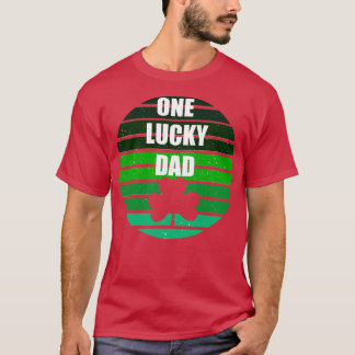 Camiseta um pai de sorte