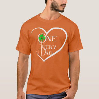 Camiseta Um Pai Engraçado Padre Irlandês Clovers Rua Patch