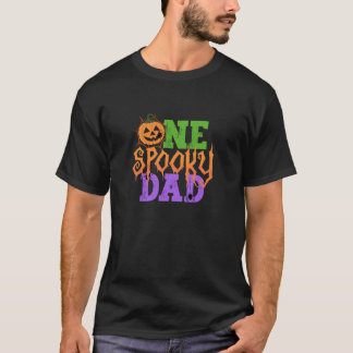 Camiseta Um Pai Estranho Uma Família Correspondendo Ao Hall