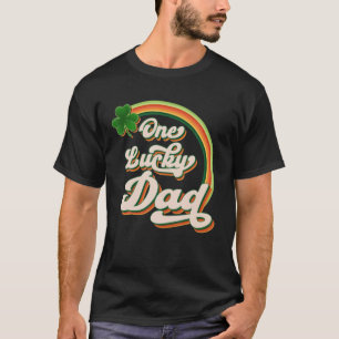 Camiseta Um Pai Feliz, Engraçado Dia de São Patrício Irl