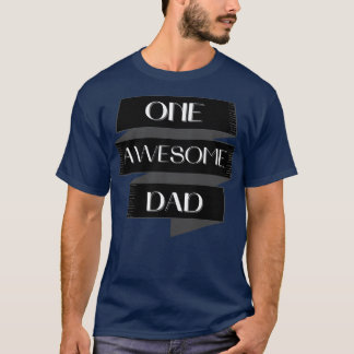 Camiseta Um Pai Incrível Pai Clássico Design 1