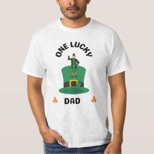 Camiseta Um pai irlandês sortudo
